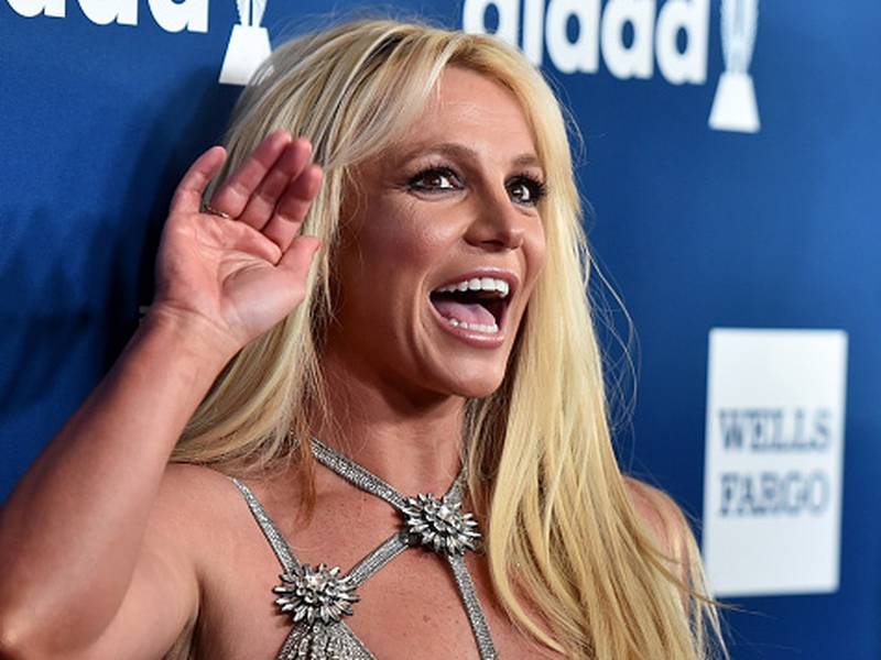 Spears injured her ankle at a hotel in Los Angeles.