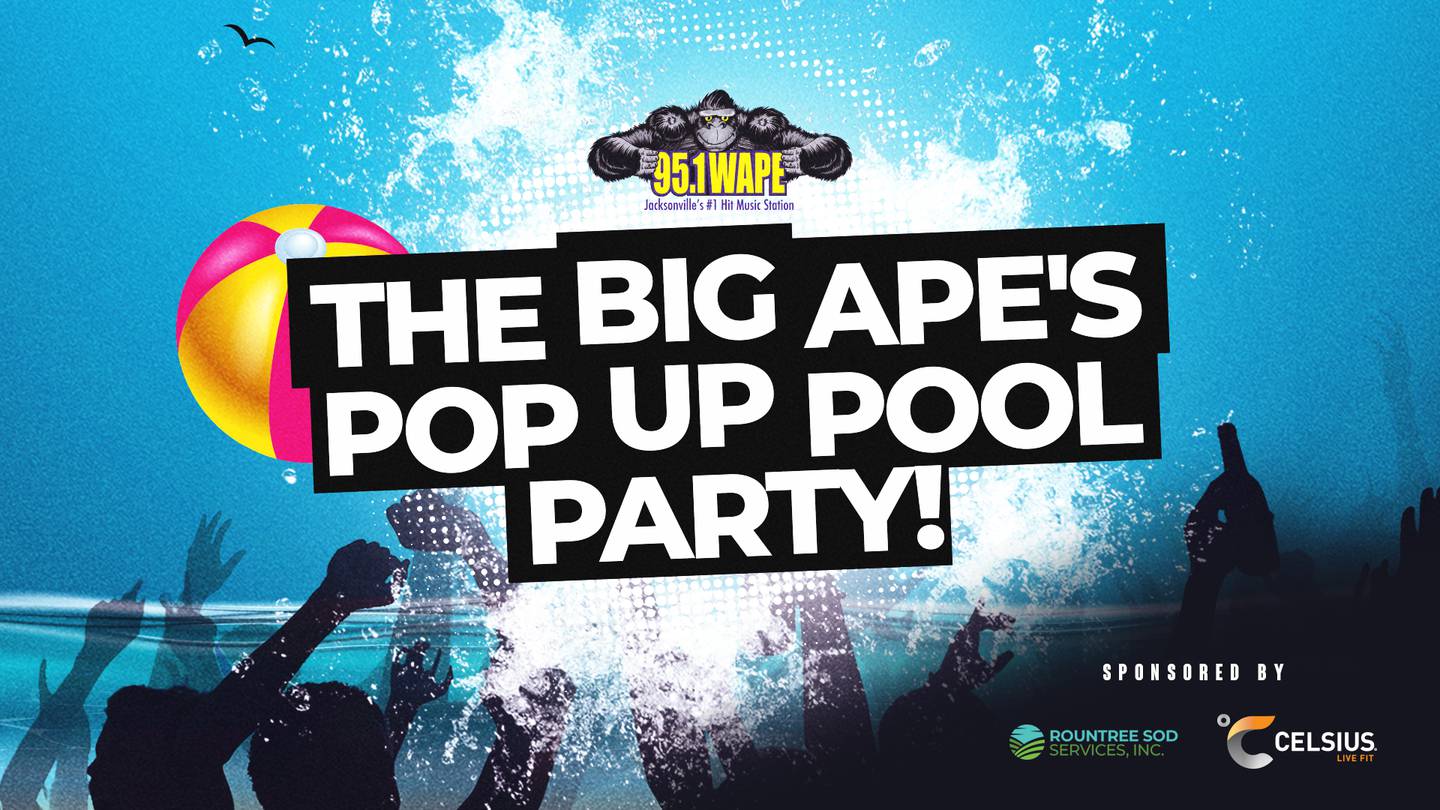 It’s the Big Ape’s Pop Up Pool Party!!