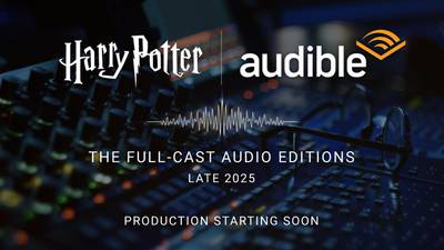 "Sonorus!" All seven 'Harry Potter' books to be released as full-cast audio productions