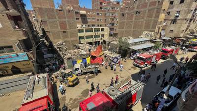 Fire at Coptic Orthodox church near Egypt’s capital kills 41, injures 14