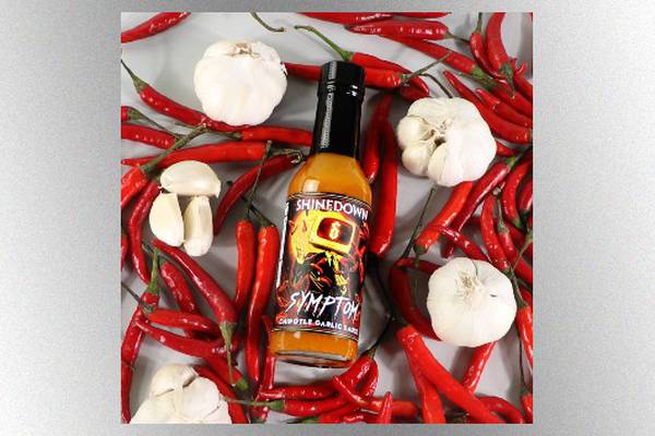 A symptom of being spicy: Shinedown announces signature hot sauce line