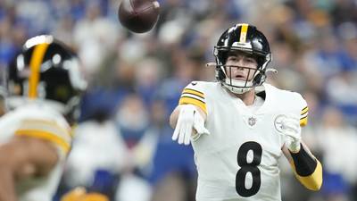 Kenny Pickett continues to make strides, Steelers hang on to a late win over the Colts