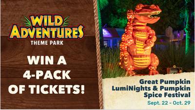 95.1 WAPE wants you to enjoy ALL things Pumpkin at Wild Adventures Theme Park!