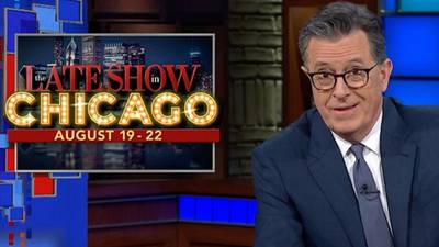 Stephen Colbert taking 'The Late Show' on the road