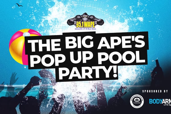 95.1 WAPE Pop Up Pool Parties!