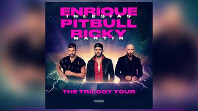 Dale! Ricky Martin, Enrique Iglesias and Pitbull teaming for Trilogy Tour